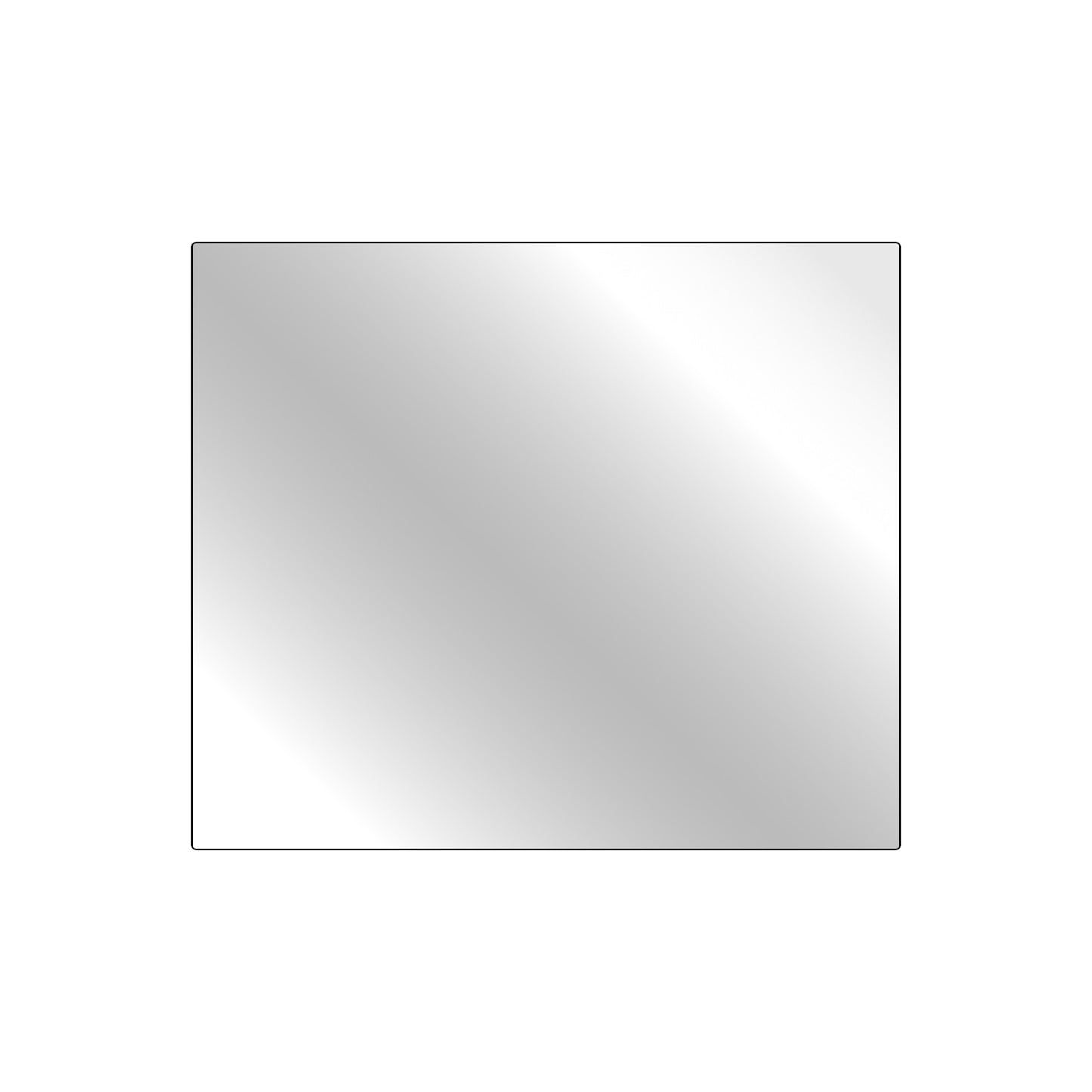 Schutzglas 133 x 114 mm