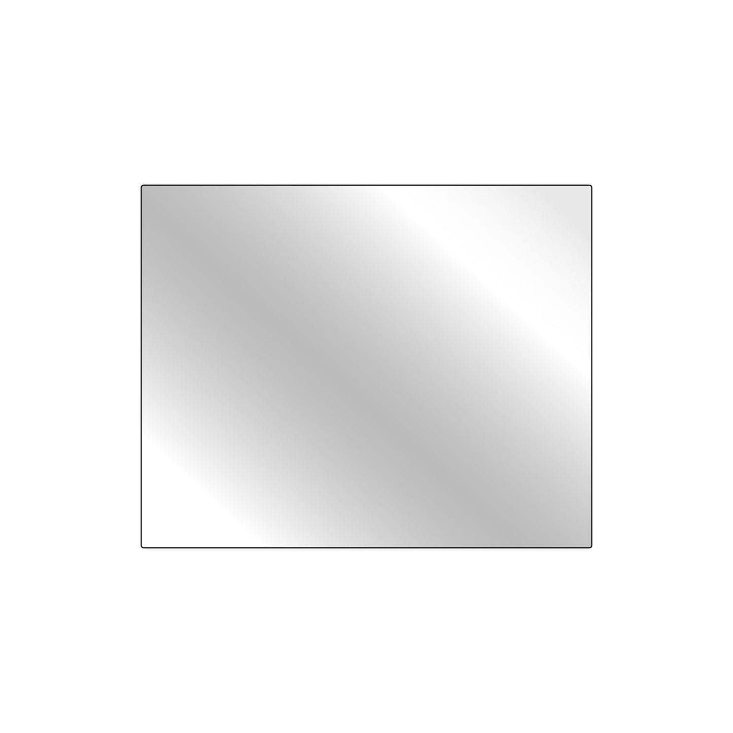 Schutzglas 118 x 95 mm
