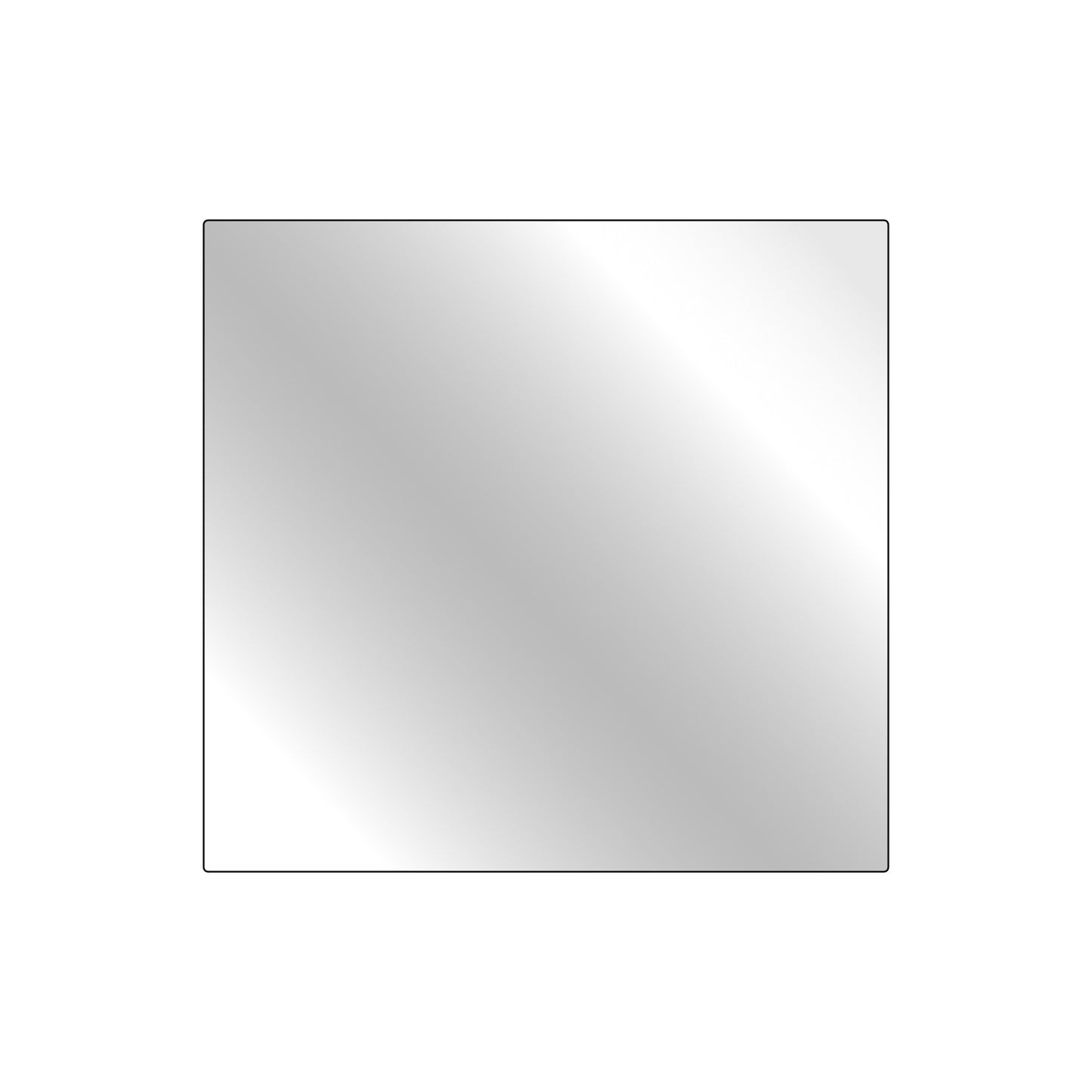 Schutzglas 103 x 98 mm