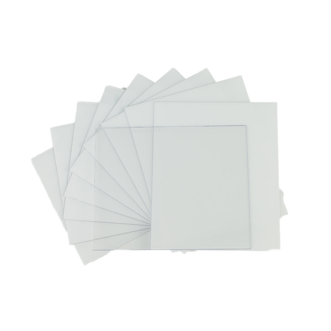 Schutzglas für Automatikhelm 90x110 (10 Stk.)