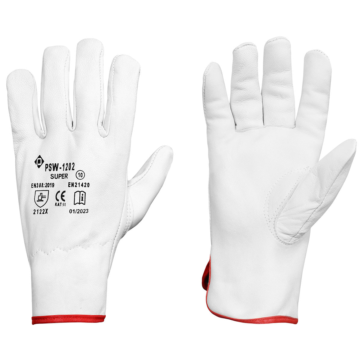 super handschuhe Driver Handschuhe PSW-1202 Super – Leder EN 388 – KRAWELD